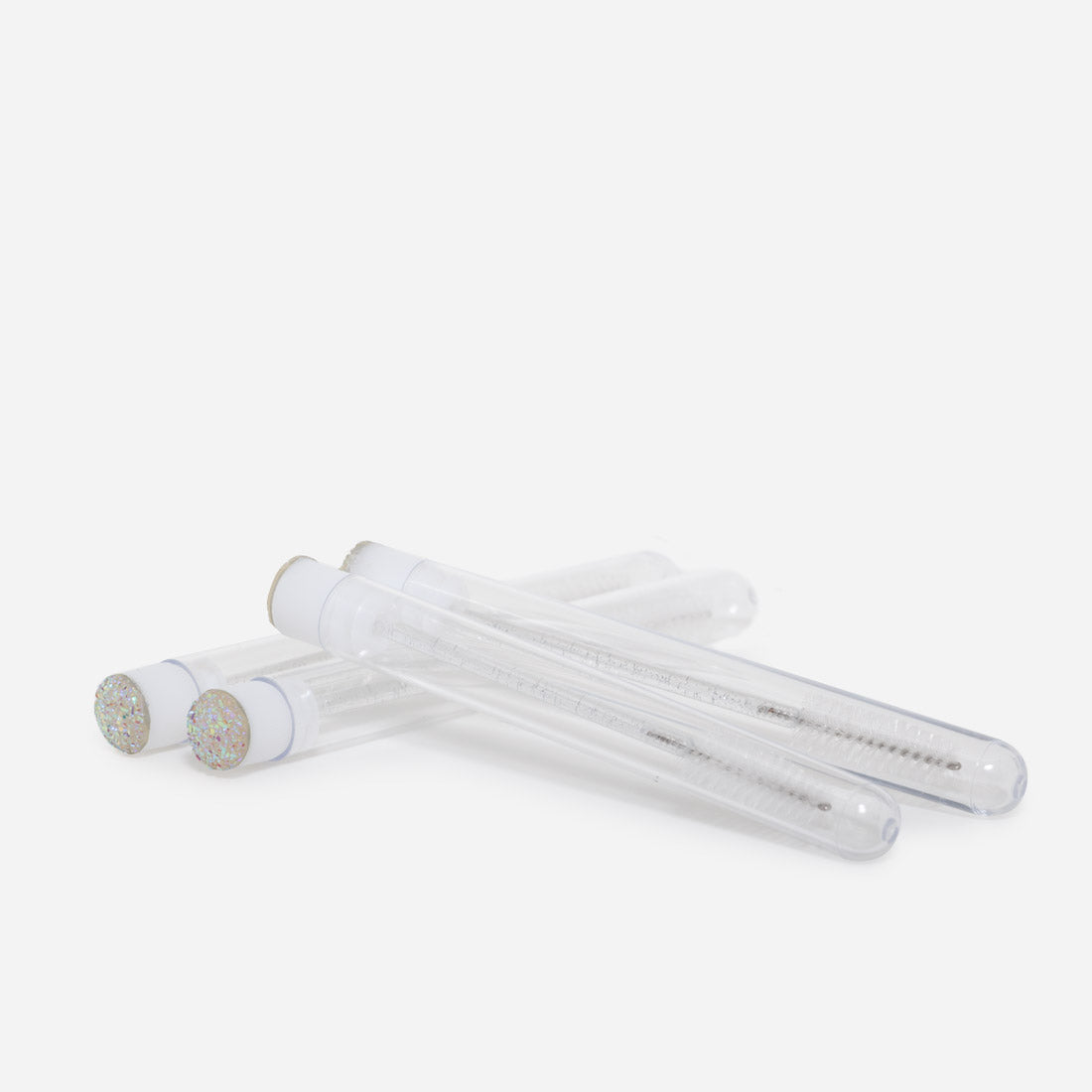 Tube de brosse à cils cristal clair